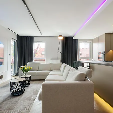 Daire Lupoapartments Premium Lazowskiego, Parking, Dostep Na Kod, 3 Sypialnie, Pole Dance Łódź
