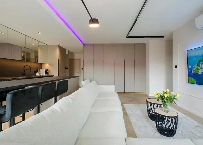 Lupoapartments Premium Lazowskiego, Parking, Dostep Na Kod, 3 Sypialnie * Łódź