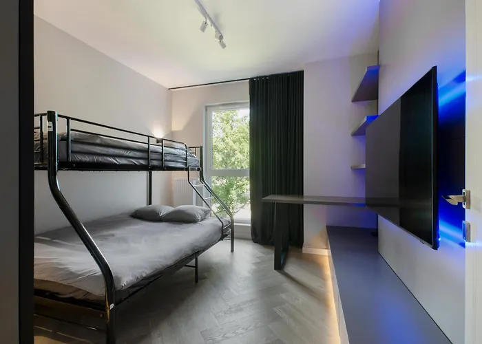 Lupoapartments Premium Lazowskiego, Parking, Dostep Na Kod, 3 Sypialnie Łódź