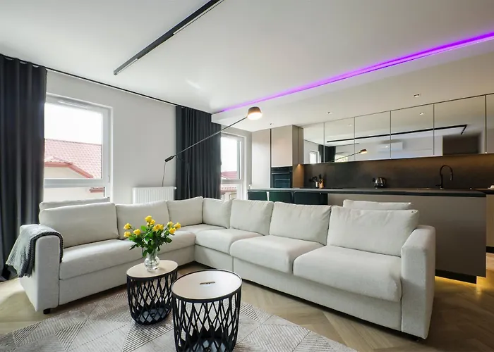 Lupoapartments Premium Lazowskiego, Parking, Dostep Na Kod, 3 Sypialnie